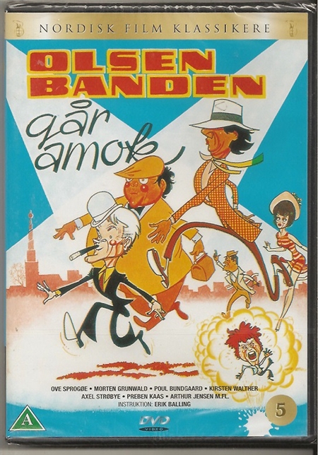 Olsen-Banden - 5 Går amok (DVD)