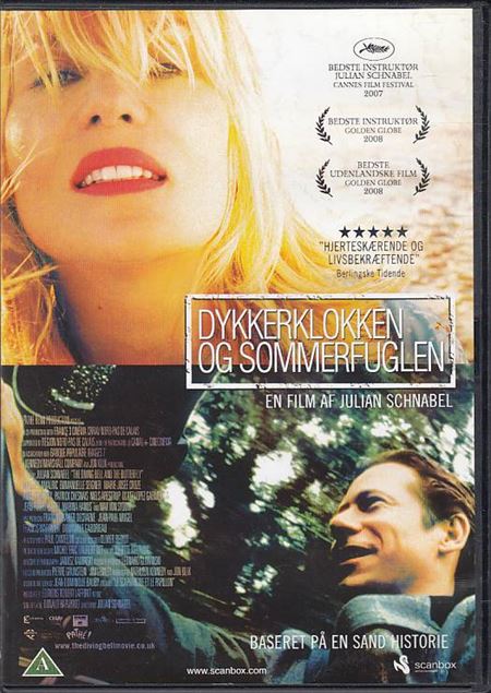 Dykkerklokken og sommerfuglen (DVD)