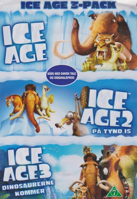 Ice age 1-3 (DVD)
