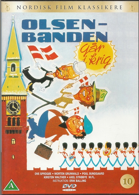 Olsen-Banden 10 - Går i krig (DVD)
