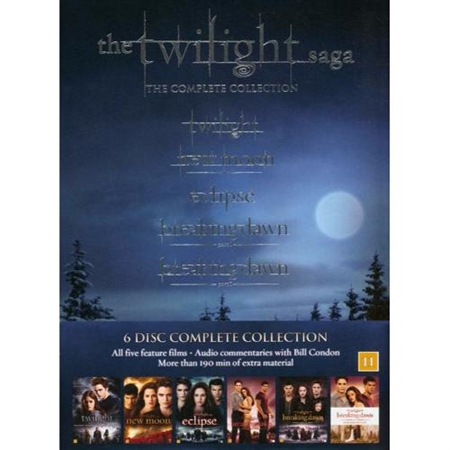 The Twilight Saga - Complete Collection (DVD)